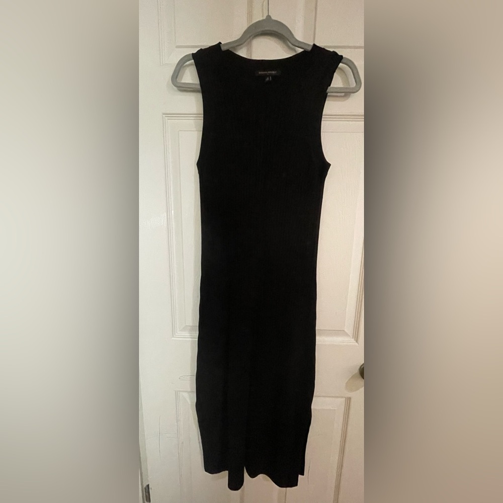 Banana Republic Elegant Black Sleeveless knit Dress